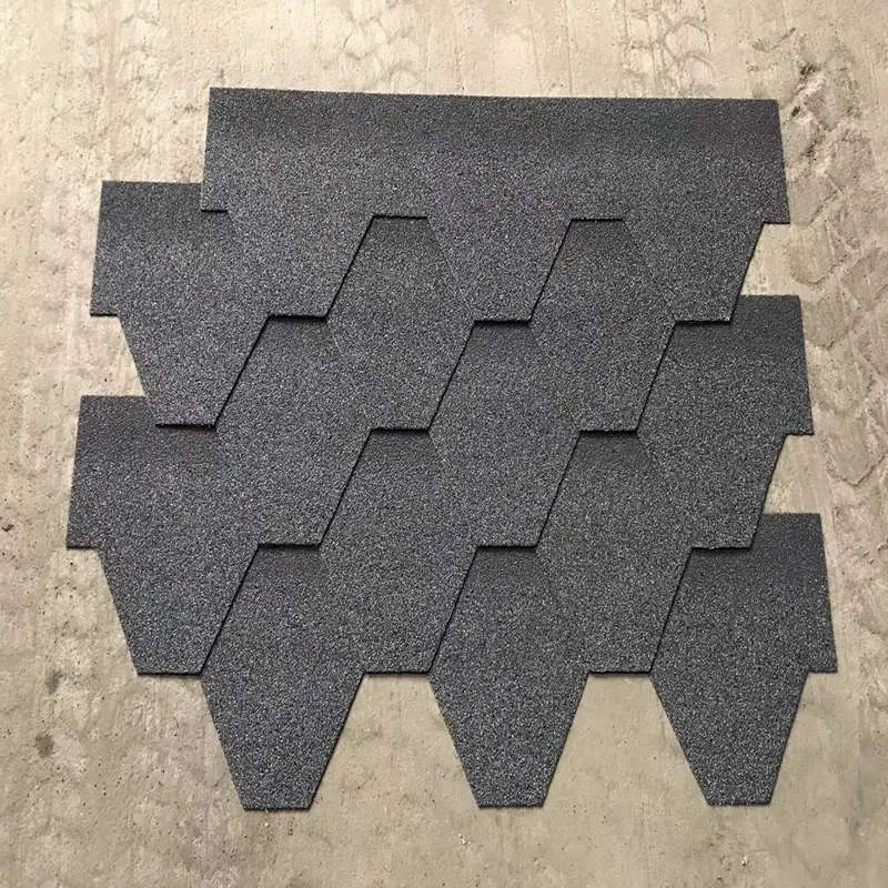 Ancient Black Mosaic Asphalt Roofing Shingle