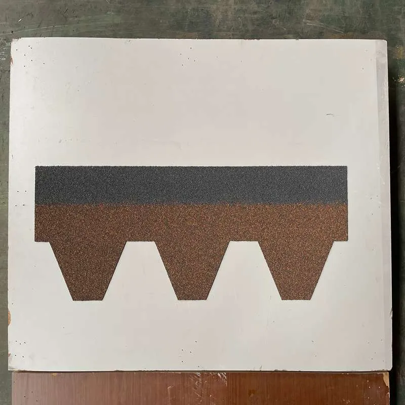 Autumn Brown Mosaic Asphalt Roofing Shingle