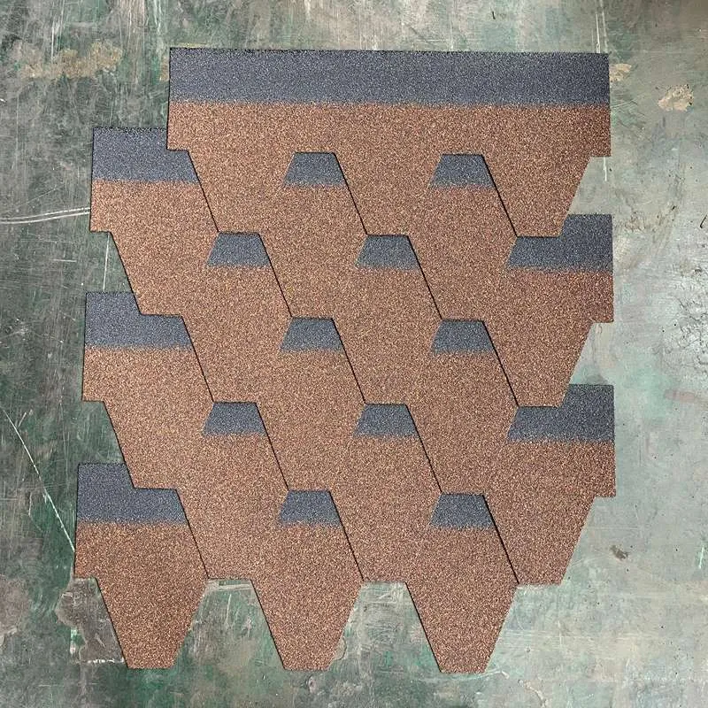 Autumn Brown Mosaic Asphalt Roofing Shingle