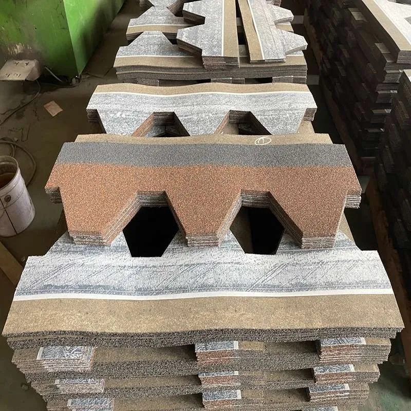 Autumn Brown Mosaic Asphalt Roofing Shingle