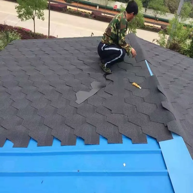 Ancient Black Mosaic Asphalt Roofing Shingle