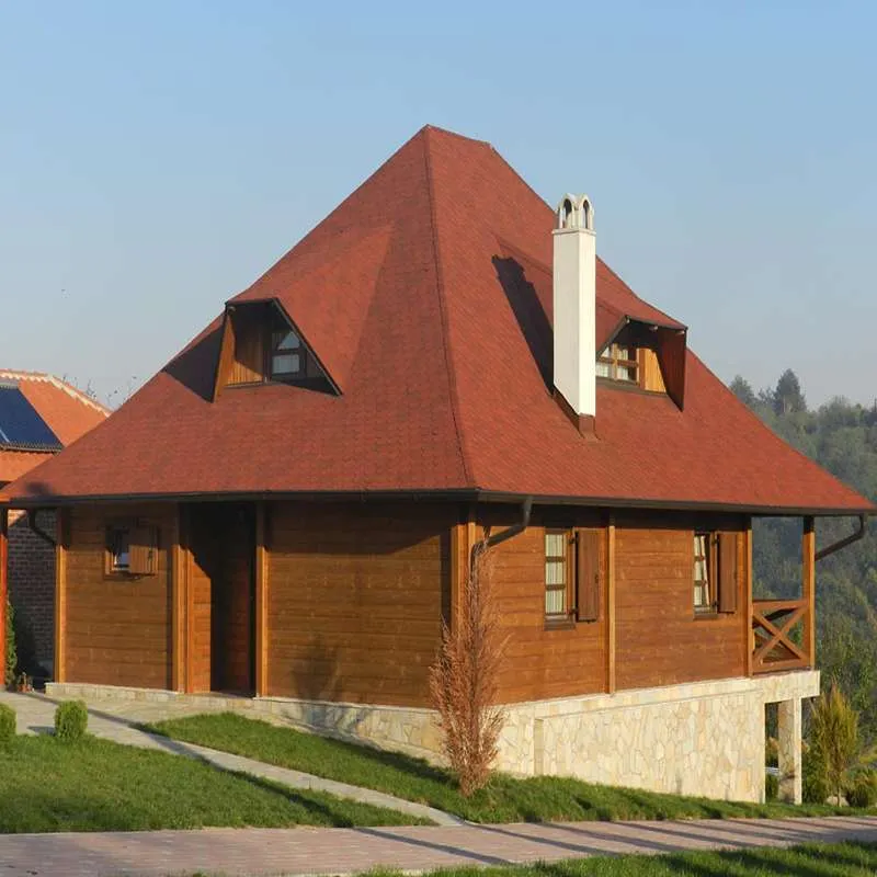Ancient Black Asphalt Roofing Shingle