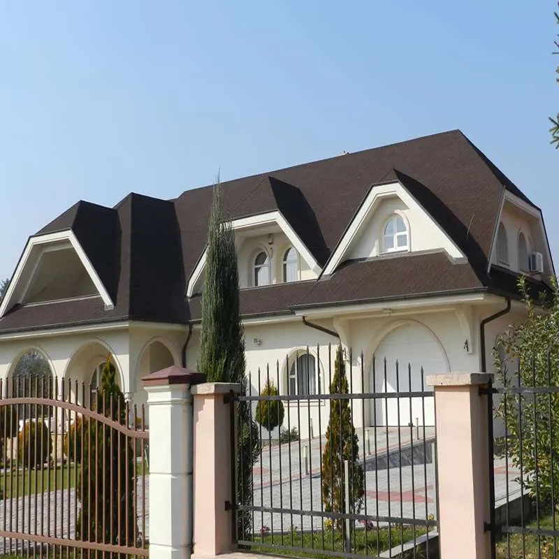 Light Brown Fish Scale  Asphalt Roofing Shingle