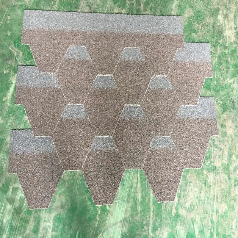 Estilo rústico para cubiertas con tejas Mosaic marrón corteza