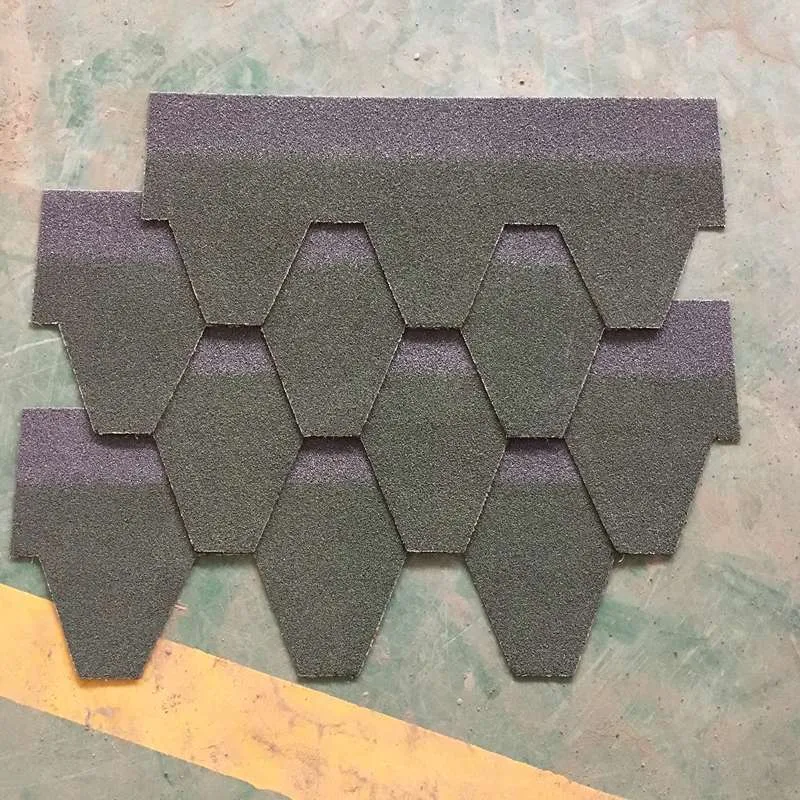 Asian Green Mosaic Asphalt Roofing Shingle