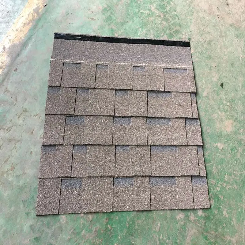 Telhas asfálticas laminadas cor teca para cobertura