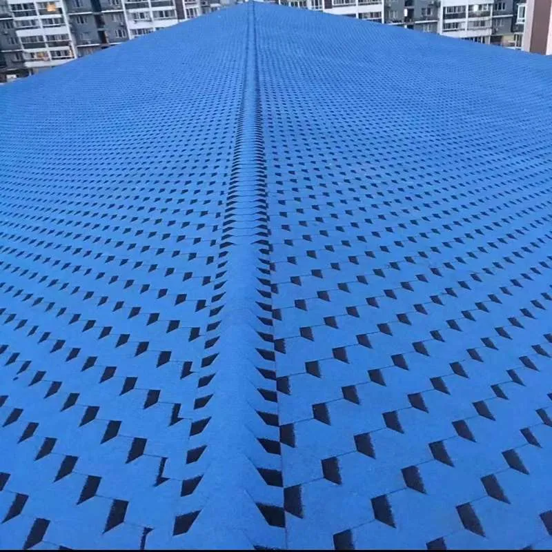 Blue Mosaic Asphalt Roofing Shingle