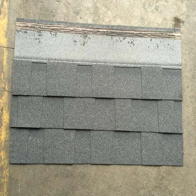 Bardeaux d’asphalte stratifiés noir antique pour toiture