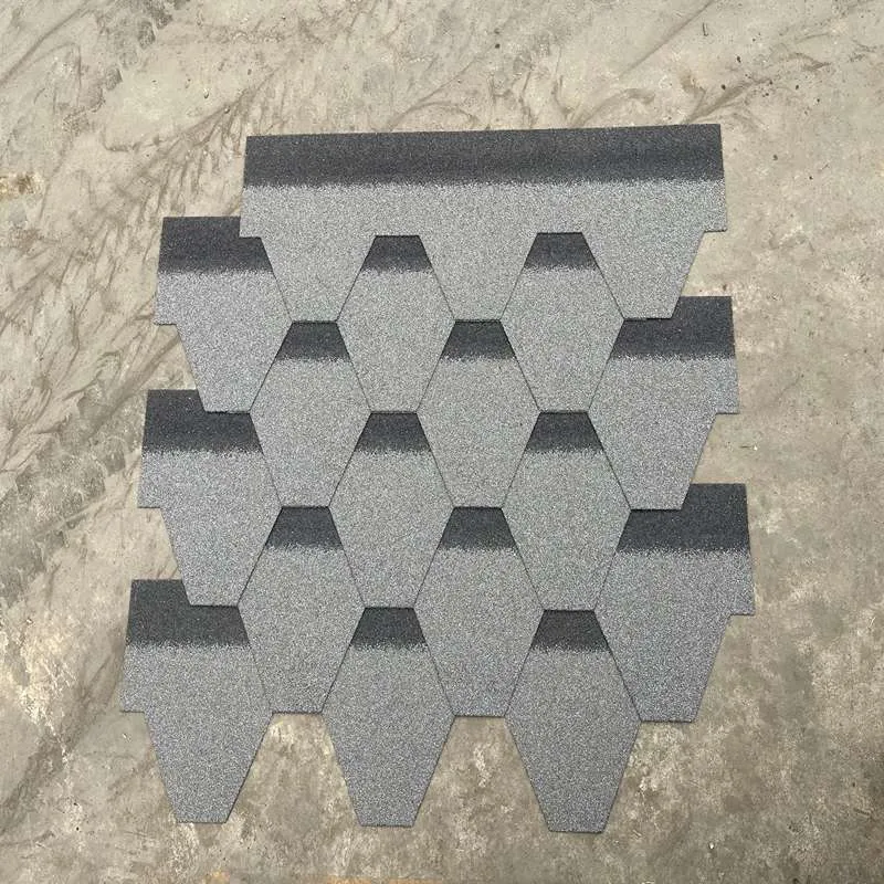 Asian Red Mosaic Asphalt Roofing Shingle