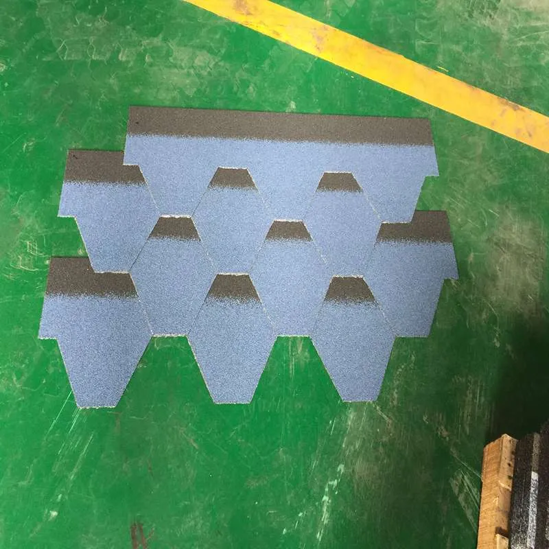 Blue Mosaic Asphalt Roofing Shingle