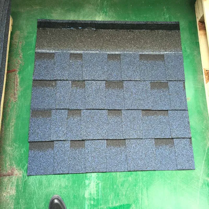 Bardeaux d’asphalte laminés bleu port pour toiture