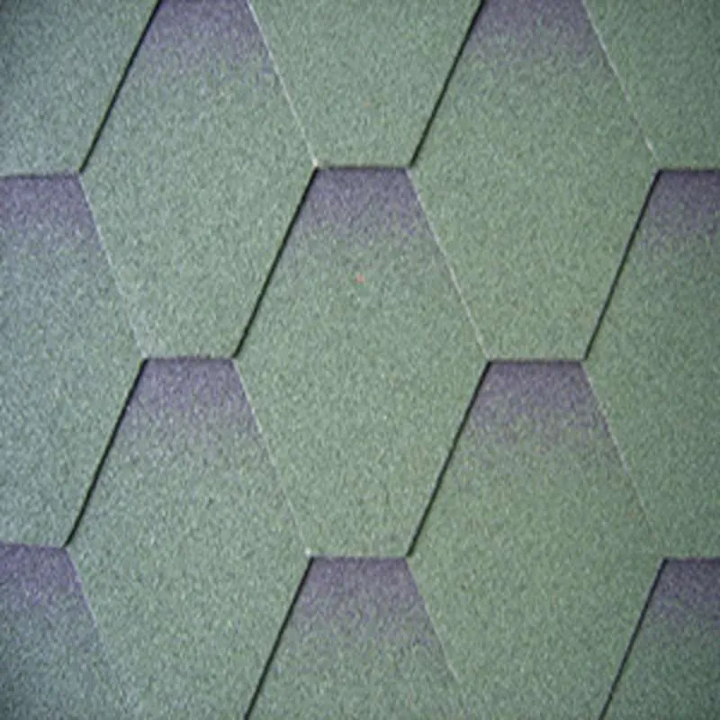 Asian Green Mosaic Asphalt Roofing Shingle