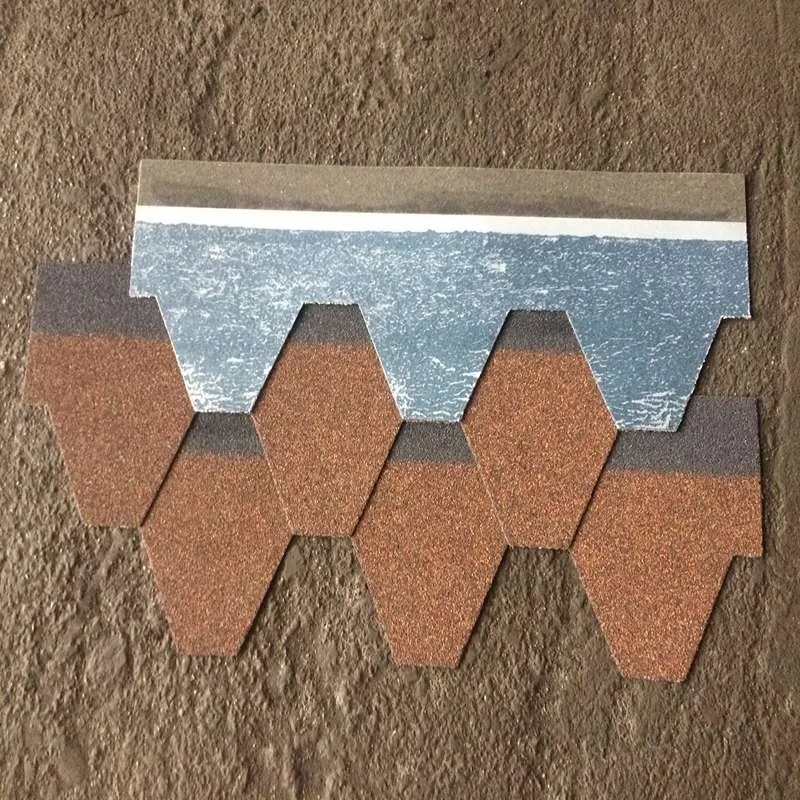 Autumn Brown Mosaic Asphalt Roofing Shingle