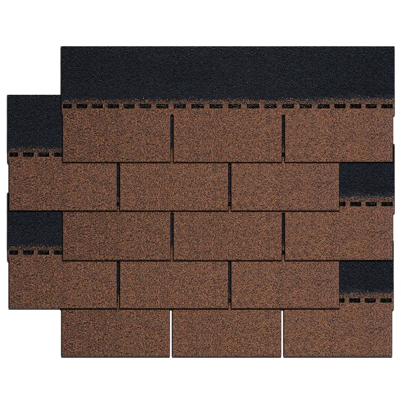 Light Brown 3-Tab Asphalt Roofing Shingle