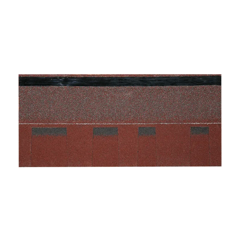 Chinese Red Laminated  Asphalt Roofing Shingles