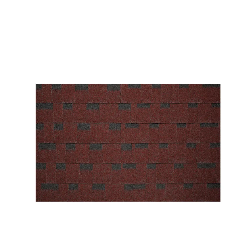 Asian Red Laminated  Asphalt Roofing Shingles