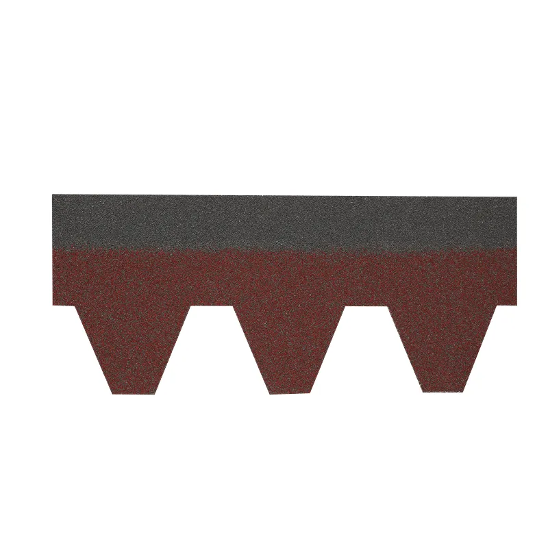 Asian Red Mosaic Asphalt Roofing Shingle