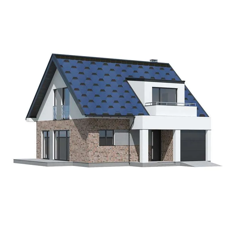 Blue Mosaic Asphalt Roofing Shingle