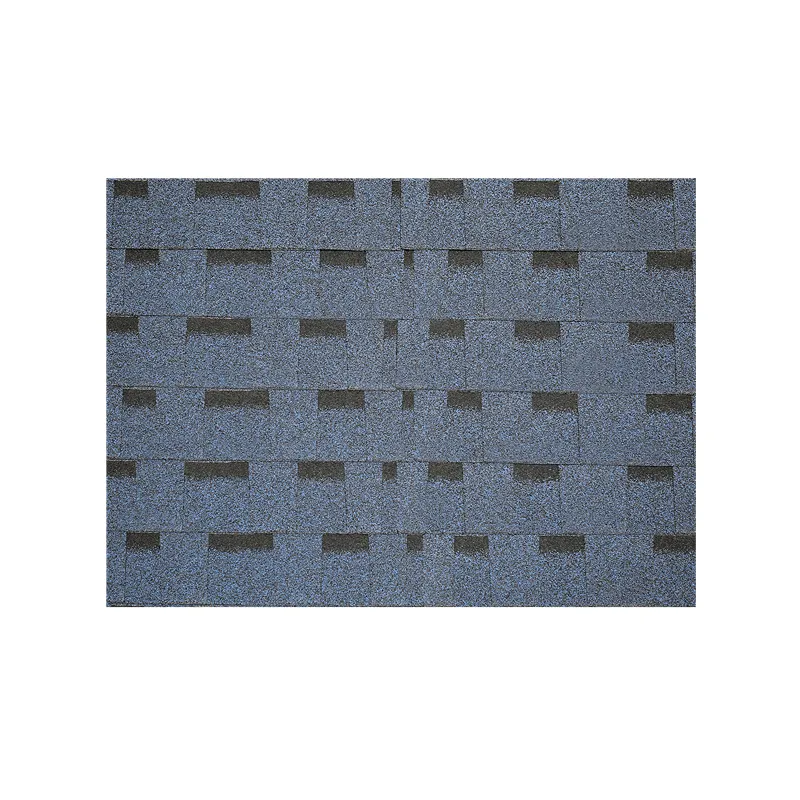 Bardeaux d’asphalte laminés bleu port pour toiture