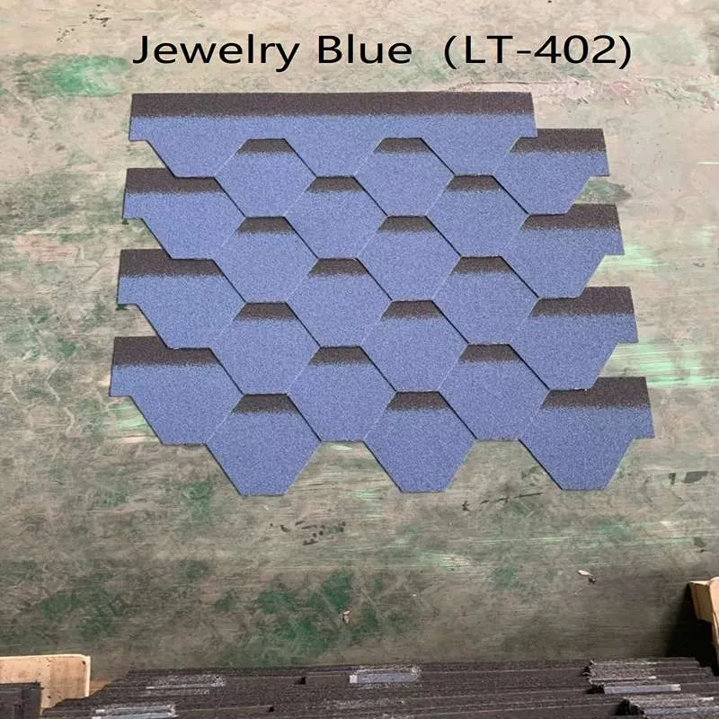 Blue Mosaic Asphalt Roofing Shingle