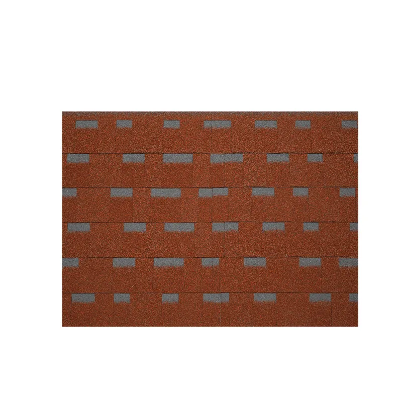 Telhas asfálticas laminadas terracota para cobertura