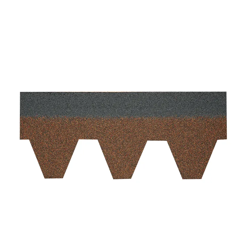 Autumn Brown Mosaic Asphalt Roofing Shingle