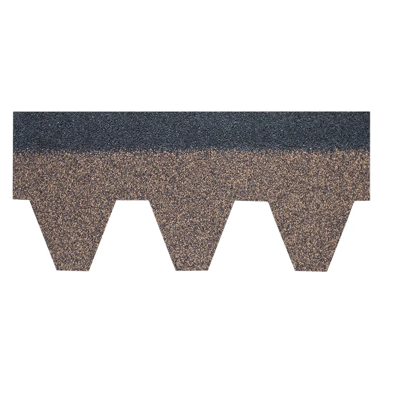 Wood Brown Mosaic Asphalt Roofing Shingle