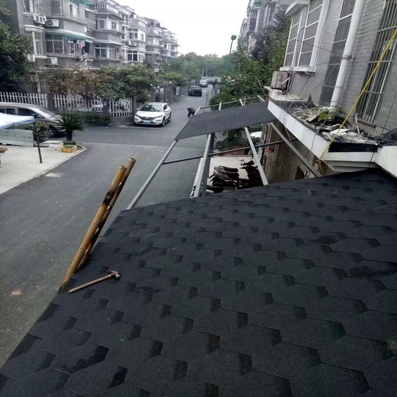 Ancient Black Mosaic Asphalt Roofing Shingle