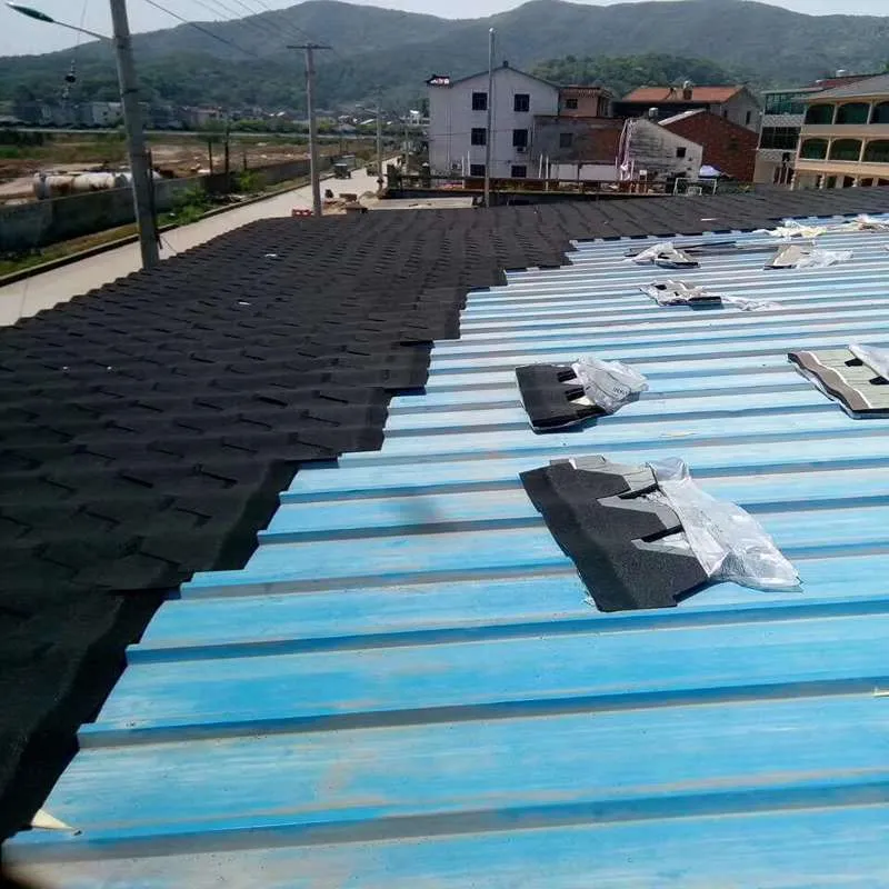 Ancient Black Mosaic Asphalt Roofing Shingle