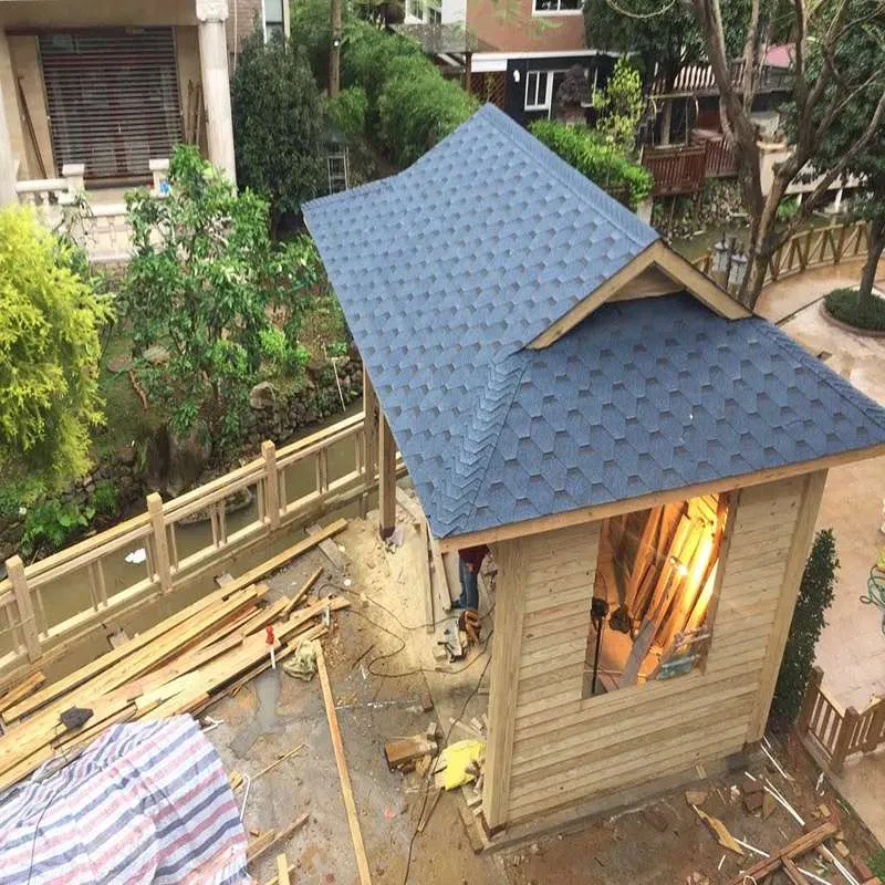 Blue Mosaic Asphalt Roofing Shingle